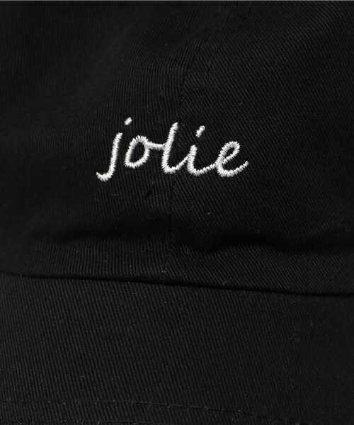 archives（アルシーヴ）の「jolie刺繍キャップ（キャップ・レディース・ブラック/カーキ/ネイビー・MEDIUM）」の7枚目の写真