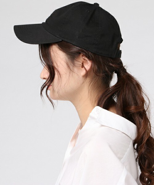 archives（アルシーヴ）の「jolie刺繍キャップ（キャップ・レディース・ブラック/カーキ/ネイビー・MEDIUM）」の4枚目の写真