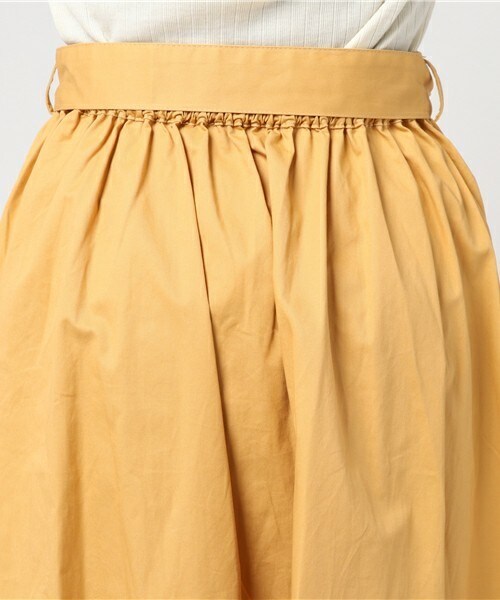 archives（アルシーヴ）の「共地ベルト付ミディ丈スカート（スカート・レディース・ベージュ/マスタード/ピンク・MEDIUM）」の7枚目の写真