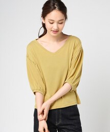 archives | サンドウォッシュボリューム袖プルオーバー(Tシャツ/カットソー)