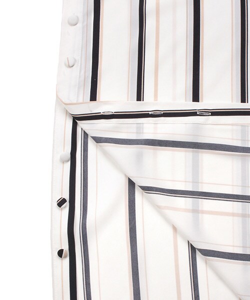 RANDA（ランダ）の「ロングブラウス（ワンピース/ドレス・レディース・ホワイト/ブラック・0/1）」の8枚目の写真