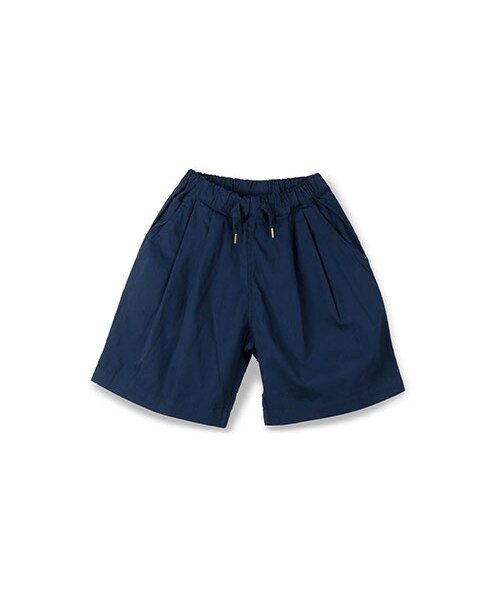 BRANSHES（ブランシェス）の「ワイドハーフパンツ（その他パンツ・キッズ・ネイビーブルー/ベージュ・80～150）」の2枚目の写真