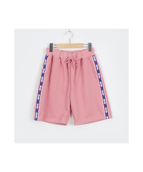 OLDMICKEY （オールドミッキー）の「レタリングサイドラインコットンショートパンツ(P000BKKR)（その他パンツ・レディース・F）」の5枚目の写真