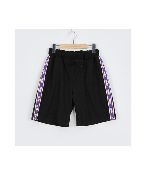 OLDMICKEY （オールドミッキー）の「レタリングサイドラインコットンショートパンツ(P000BKKR)（その他パンツ・レディース・F）」の3枚目の写真
