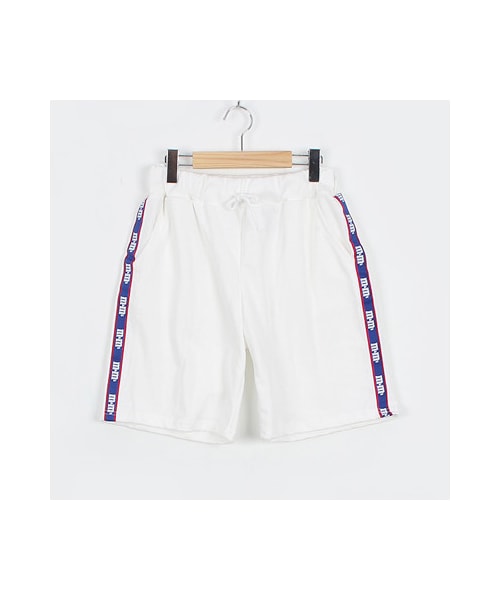 OLDMICKEY （オールドミッキー）の「レタリングサイドラインコットンショートパンツ(P000BKKR)（その他パンツ・レディース・F）」の2枚目の写真