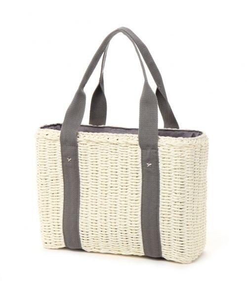 BAYFLOW(ベイフロー)の「カゴBAG(バッグ・ナチュラル/ベージュ)」の5枚目の写真