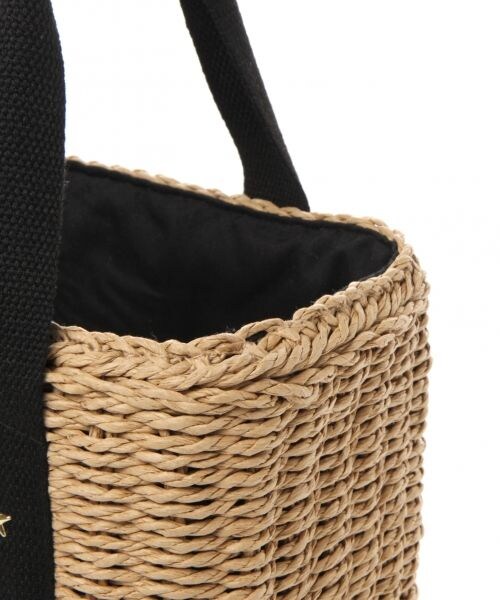 BAYFLOW(ベイフロー)の「カゴBAG(バッグ・ナチュラル/ベージュ)」の10枚目の写真