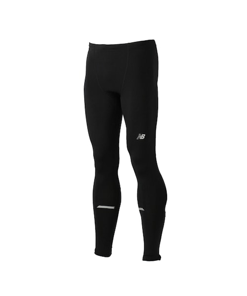 NEW BALANCE(ニューバランス)の「インパクトロングタイツ(メンズ > アパレル > ランニング・メンズ・BK ブラック・S/L/XL/M)」の1枚目の写真