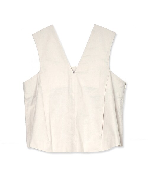 flower（フラワー）の「stick stripe tops～ｽﾃｨｯｸｽﾄﾗｲﾌﾟﾄｯﾌﾟｽ（タンクトップ・レディース・blue/ivory・FREE）」の2枚目の写真