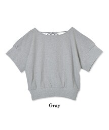 flower | daring back top～ﾀﾞﾘﾝｸﾞﾊﾞｯｸﾄｯﾌﾟ(Tシャツ/カットソー)