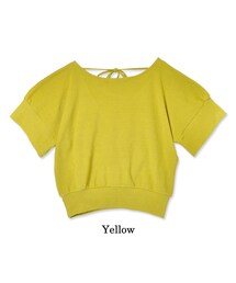 flower | daring back top～ﾀﾞﾘﾝｸﾞﾊﾞｯｸﾄｯﾌﾟ(Tシャツ/カットソー)