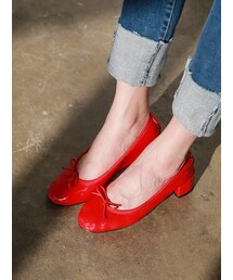 SeoulLife | [DLM] Enamel ribbon point shoes(その他シューズ)
