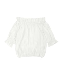 GRL | 袖フラワー刺繍オフショルブラウス(シャツ/ブラウス)