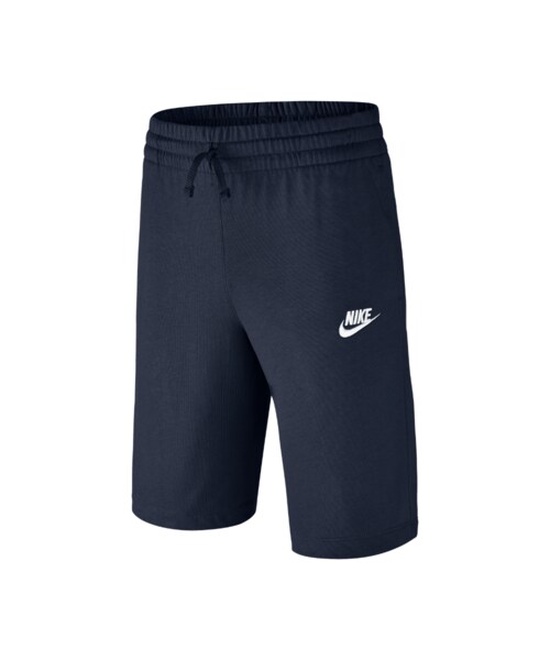 NIKE(ナイキ)の「ナイキ スポーツウェア ジュニア (ボーイズ) ショートパンツ(ウェア > ショートパンツ・キッズ・オブシディアン/オブシディアン/ホワイト・XS/S/M/L)」の1枚目の写真