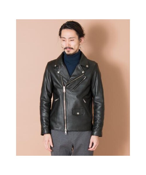 URBAN RESEARCH（アーバンリサーチ）の「UKラムレザーダブルライダース