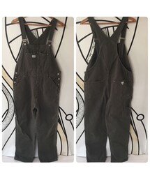 キュウリガン | 【USA製】90s GUESS カーキ オーバーオール(サロペット/オーバーオール)