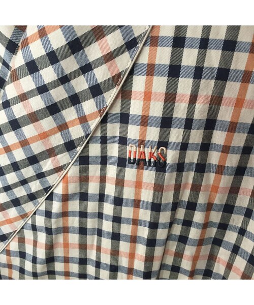 キュウリガン(キュウリガン)の「【人気】DAKS チェック ロング ガウン(シャツ/ブラウス・メンズ・その他)」の8枚目の写真