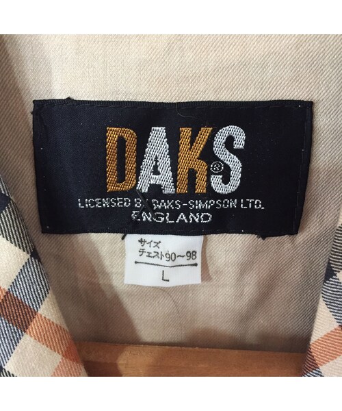 キュウリガン(キュウリガン)の「【人気】DAKS チェック ロング ガウン(シャツ/ブラウス・メンズ・その他)」の4枚目の写真