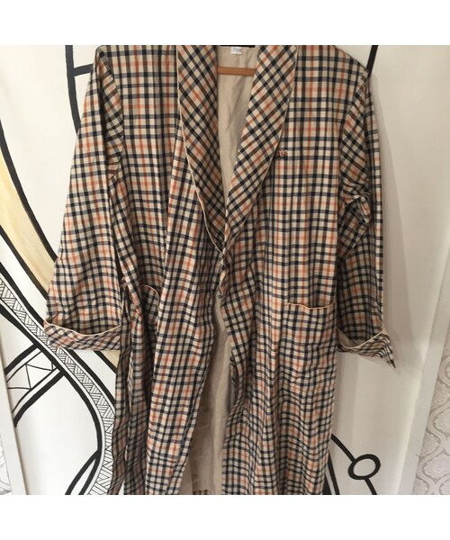 キュウリガン(キュウリガン)の「【人気】DAKS チェック ロング ガウン(シャツ/ブラウス・メンズ・その他)」の9枚目の写真