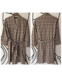 キュウリガン | 【人気】DAKS チェック ロング ガウン(シャツ/ブラウス)