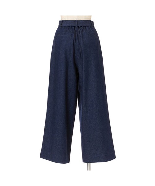 F i.n.t（フィント）の「ベルト付きデニムワイドパンツ/F&A（デニムパンツ・レディース・その他）」の4枚目の写真