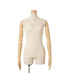 F i.n.t | ショルダーリボンキャミソール/F&A(キャミソール)