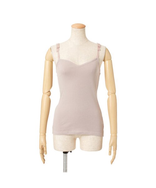 F i.n.t（フィント）の「ショルダーリボンキャミソール/F&A（キャミソール・レディース・その他）」の2枚目の写真