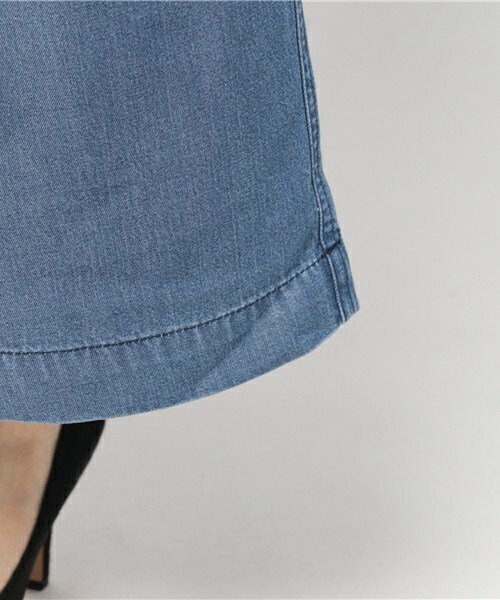 INTERPLANET（インタープラネット）の「リヨセルワイドパンツ（その他パンツ・レディース・インディゴブルー/サックスブルー・FREE）」の9枚目の写真