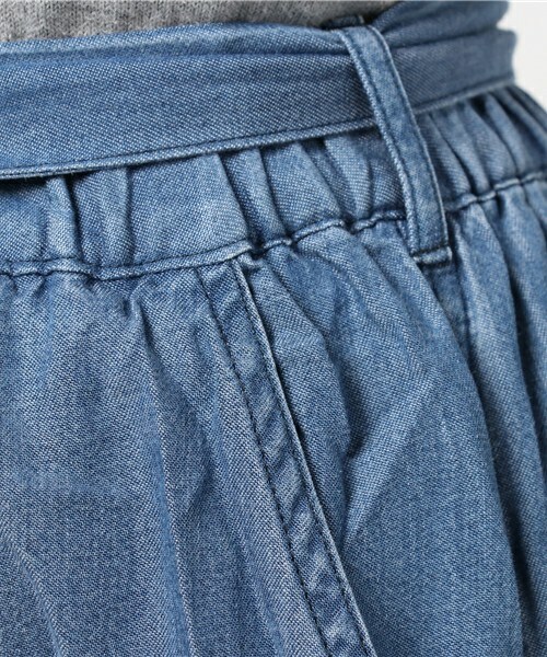 INTERPLANET（インタープラネット）の「リヨセルワイドパンツ（その他パンツ・レディース・インディゴブルー/サックスブルー・FREE）」の10枚目の写真