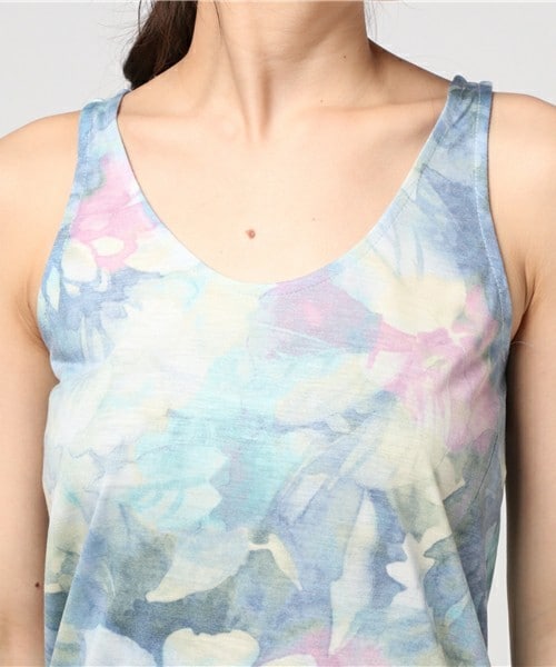 INTERPLANET WINGS（インタープラネットウィング）の「転写プリントタンク（タンクトップ・レディース・ブラウン/ブルー/オレンジ・FREE）」の7枚目の写真