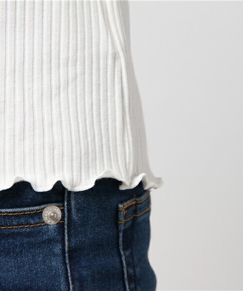 archives（アルシーヴ）の「テレコメロー5分袖プルオーバー（Tシャツ/カットソー・レディース・オフホワイト/ブラック/グレー/マスタード/レッド・MEDIUM）」の11枚目の写真