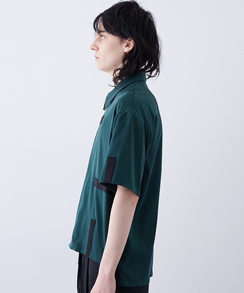 ETHOSENS（エトセンス）の「ジップ半袖シャツ（）」 - WEAR