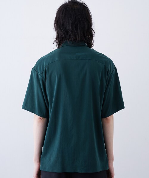 ETHOSENS 半袖シャツ ETHOSENS（エトセンス）の「ジップ半袖シャツ（）」 - WEAR