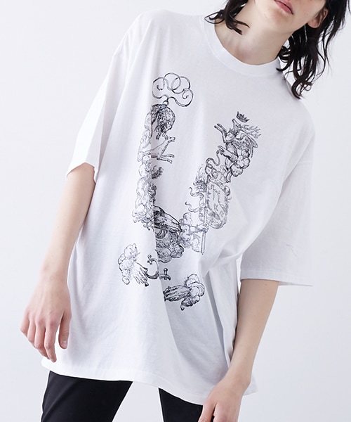 アンダーカバー　undercover ビッグT オーバーサイズ　big tee UNDERCOVER - 本物 アンダーカバー big tee ビッグtシャツ オーバー