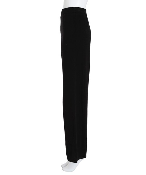 EMODA(エモダ)の「Wラインニットパンツ(パンツ・レディース・ブラック/ブルー・F)」の6枚目の写真