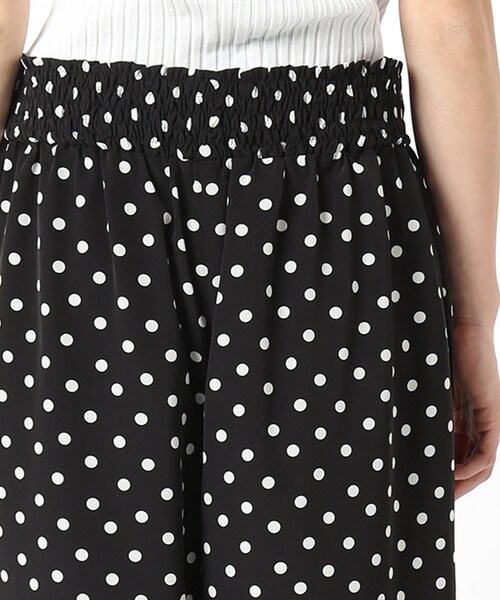 IENA(イエナ)の「《予約》ドットシャーリングイージーパンツ◆(パンツ・ブラック/36/在庫あり/38)」の8枚目の写真