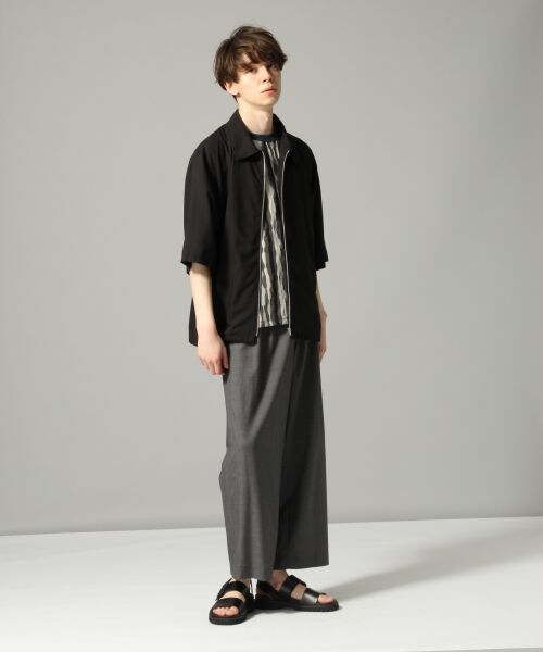 HARE（ハレ）の「TRWワイドパンツ（パンツ・ブラック/グレー/ブルー系その他）」の10枚目の写真