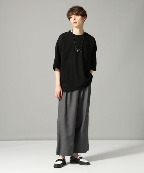 HARE（ハレ）の「TRWワイドパンツ（パンツ・ブラック/グレー/ブルー系その他）」の9枚目の写真