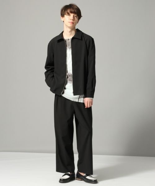 HARE（ハレ）の「TRWワイドパンツ（パンツ・ブラック/グレー/ブルー系その他）」の4枚目の写真