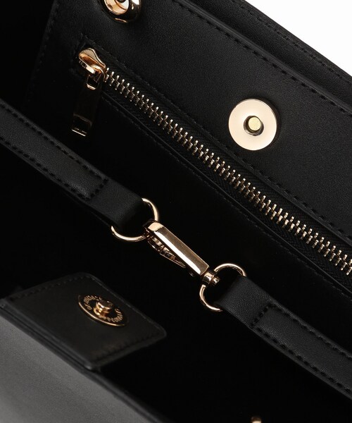 SLOBE IENA（スローブイエナ）の「SLOBE バンブーBAG L（バッグ・ブラック/フリー/在庫あり）」の9枚目の写真