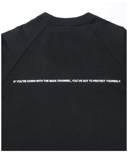 Back Channel（バックチャンネル）の「OFFICIAL LOGO 70% T（トップス・メンズ・BLACK / MIX GREY / NAVY・S / M / L / XL）」の2枚目の写真