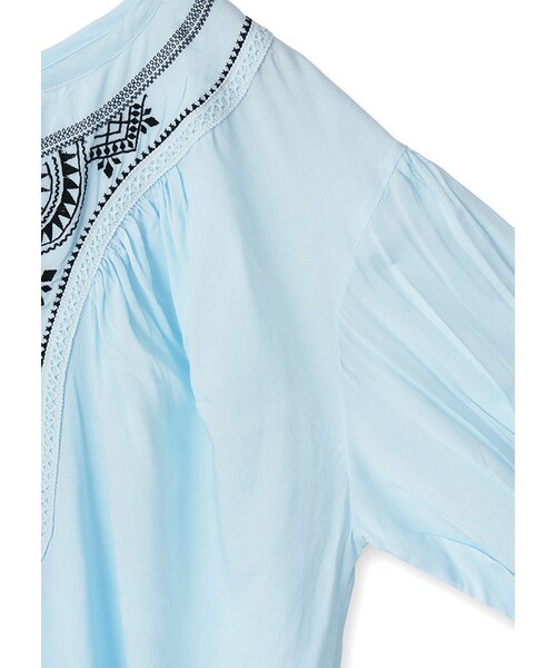 MAISON DE REEFUR（メゾンドリーファー）の「エンブロイダリー ブラウス（トップス・レディース・Yellow/Blue/White・F）」の16枚目の写真