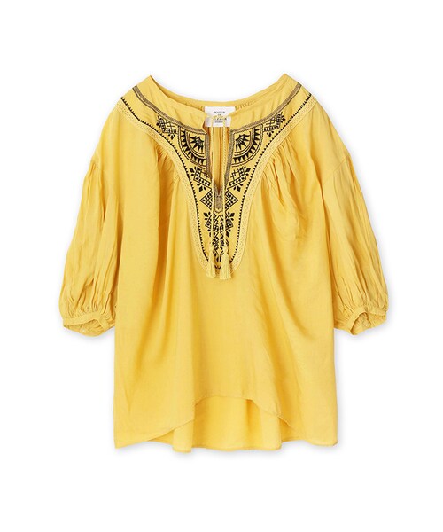 MAISON DE REEFUR（メゾンドリーファー）の「エンブロイダリー ブラウス（トップス・レディース・Yellow/Blue/White・F）」の22枚目の写真