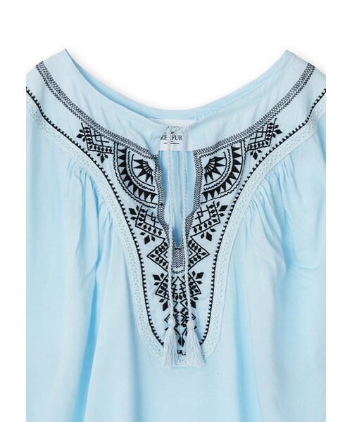 MAISON DE REEFUR（メゾンドリーファー）の「エンブロイダリー ブラウス（トップス・レディース・Yellow/Blue/White・F）」の15枚目の写真