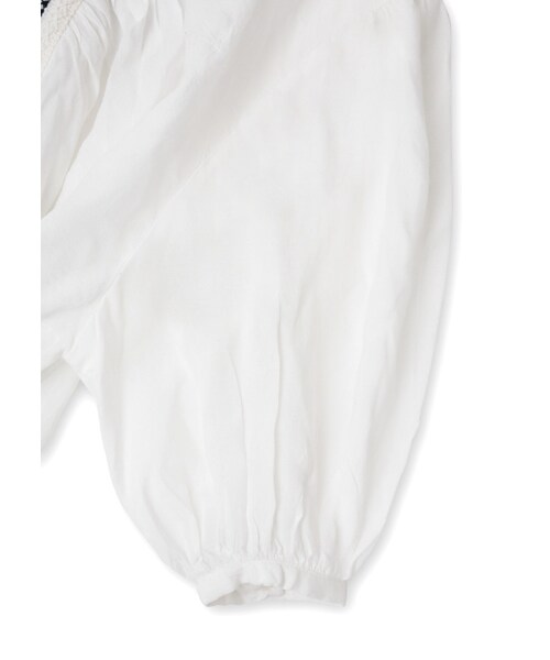 MAISON DE REEFUR（メゾンドリーファー）の「エンブロイダリー ブラウス（トップス・レディース・Yellow/Blue/White・F）」の7枚目の写真