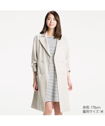 UNIQLO | ドレープトレンチコート(その他アウター)