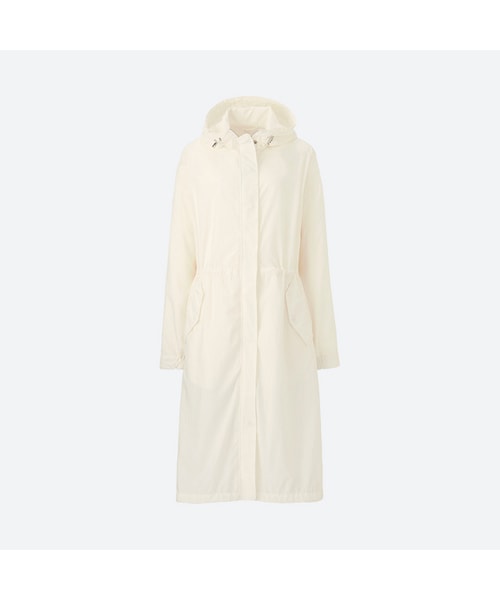 UNIQLO（ユニクロ）の「オーバーサイズロングパーカ（その他アウター・レディース・NAVY 69/OFF WHITE 01/DARK GREEN 58・L/M/S/3XL/XXL/XS/XL）」の2枚目の写真
