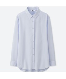 UNIQLO | レーヨンエアリーブラウス（長袖）(シャツ/ブラウス)