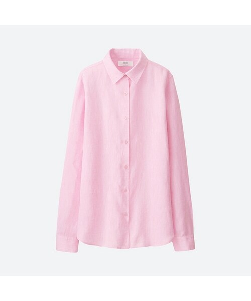 UNIQLO（ユニクロ）の「プレミアムリネンシャツ（長袖）（シャツ