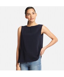 UNIQLO | ドレープタンクブラウス(シャツ/ブラウス)